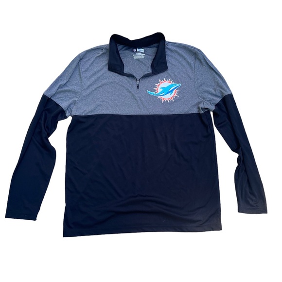 ✨SOLD✨Miami Dolphins Pullover - Picture 1 of 5